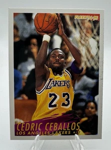 1994-95 Fleer Los Angeles Lakers #306 Cedric Ceballos - Picture 1 of 2