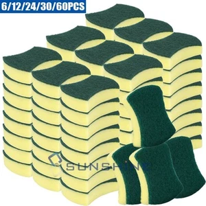 Spugne Pulizia Cucina Riutilizzabili Eco Antigraffio per Pentola Ruggine Scrub Spugna - Foto 1 di 20