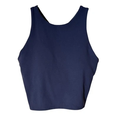 Camiseta sin mangas corta Athleta Conscious azul ropa deportiva entrenamiento yoga pilates XS gimnasio Foto 1 de 4