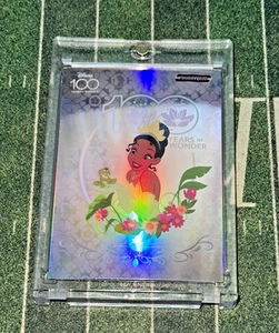 Kakawow Phantom Disney 2023 Tiana Princesa y la Rana Platino 100/225 RARO - Imagen 1 de 2