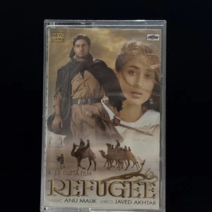 REFUGEE : Bollywood Music Cassette. ANU MALIK : HINDI : MADE IN UK : VERY RARE - Picture 1 of 4