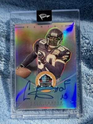 帕尼尼 2013 级 Cris Carter 维京人折射卡签名 #14/50!  🔥🔥🔥 — 第 1/4 张图片
