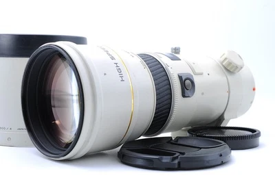 Excellent+5 Minolta AF APO TELE 300mm f/4 G High Speed Lens for Sony A w/ Hood - Image 1 of 4