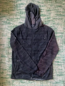 Vuori Jacket Men's Size Medium Camo Black 20" chest, 27" length "Family" on back - Picture 1 of 4