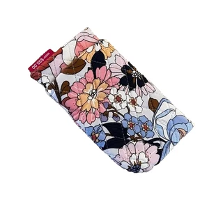 Vera Bradley Double Eye Case Aloha Blooms NWT Glasses Sleeve Floral - Picture 1 of 2