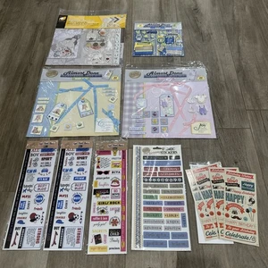 Juego de 9 kits de páginas y pegatinas para amantes de álbumes de recortes - Imagen 1 de 21