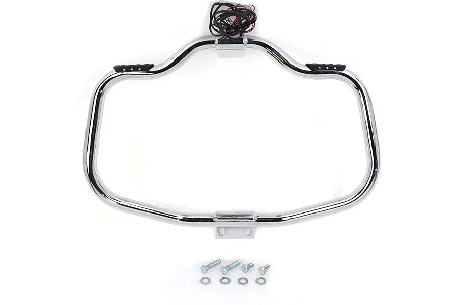Хромированная передняя планка указателя поворота подходит для Harley Davidson - Изображение 1 из 4