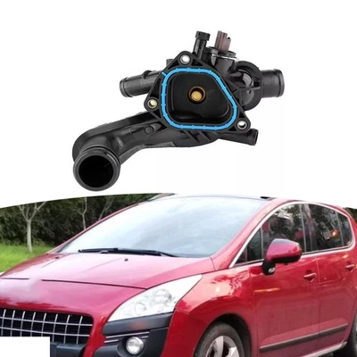 Quality Engine Thermostat Housing with Built in Temperature Control Sensor - Image 1 of 4