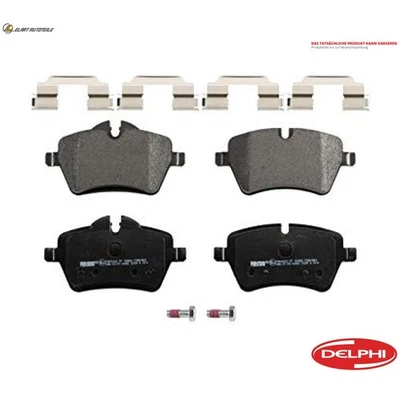 BRAKE PAD SET DISC BRAKE LP3835 FOR LAND ROVER DISCOVERY/SPORT/VAN RANGE - Image 1 of 4