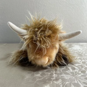Peluche Douglas La Coccola Giocattolo Dlux Mucca Con Corna Nuovo Con Etichette Lungo 13 Pollici - Foto 1 di 6