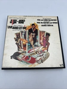 LIVE AND LET DIE ~ JAMES BOND ~ ORIGINAL SOUNDTRACK ~ REEL TO REEL TAPE 7 1/2 - Picture 1 of 11