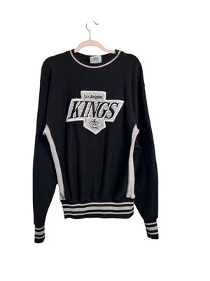 Vintage Los Angeles Kings Crewneck Sweatshirt Legends Athletics Made USA Large - Image 1 of 4