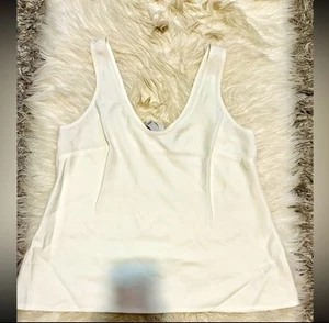 White Tank Top Size:S fit M - Picture 1 of 1