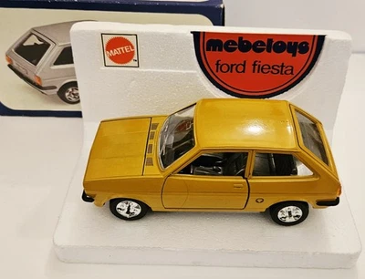 MEBETOYS MATTEL 8620 FORD FIESTA  - 1/25 - ORIGINAL MINT BOX -TOP - Immagine 1 di 4