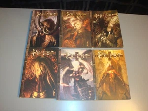 Priest 1-6 Manga Book Lot Min Woo Hyung Tokyopop Older Teen Horror Action - Picture 1 of 6