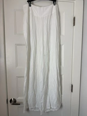 Vintage Arden B Pants Large White Wide Leg Deadstock - Image 1 of 4