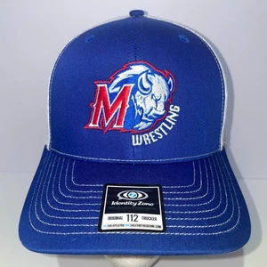 Madras Highschool White Buffalo Wrestling Baseball Cap - Bild 1 von 6