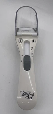Pampered Chef OZ ML Easy Adjustable Measuring Spoon #2229 - Image 1 of 4