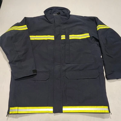 Globe Lifeline EMS CrossTech 2000 Model 2600 Navy Blue Reflective Jacket XL - Image 1 of 4