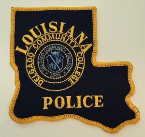 Louisiana Police Delgado Community College Shoulder Patch - Picture 1 of 3
