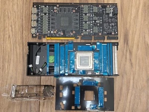 (For Parts) NVIDIA Geforce RTX 4090 48GB PCB + Heatsink + Screws Set - Picture 1 of 5