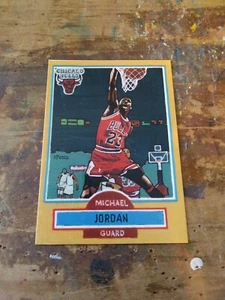 Basketball Art Card Print of Michael Jordan, 89-90. Limited edition of 500 - Picture 1 of 2