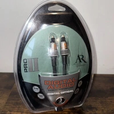 Acoustic Research PR180 Fiber Optical Digital Cable - 3 ft Pro 2 - Image 1 of 4