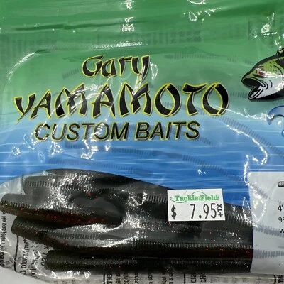 Gary Yamamoto Senko 4" Yamasenko 10 pk 9s-10-964 Sandía Rebanada Lam C27 Foto 1 de 4