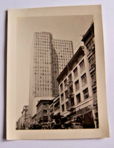 San Francisco PHOTO Photograph Vintage 1936 Office Block Streets Cars Tower USA - Picture 1 of 2