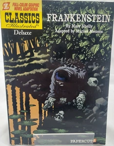 Frankenstein by Papercutz Deluxe Graphic Novel by Marion Mousse & Mary Shelly - Bild 1 von 6