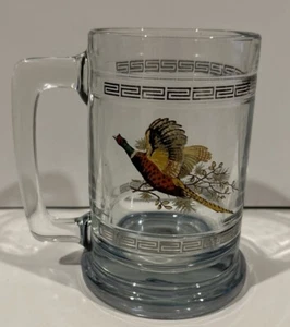 Coffee Beer Mug Duck Hunting Heavy Pheasant Princess House Colonial Pint 16oz 5” - Picture 1 of 4