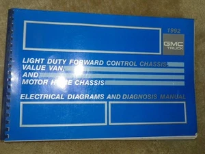 1992 GMC Light Duty Forward Control Electrical Diagrams and Diagnosis Manual - Picture 1 of 1