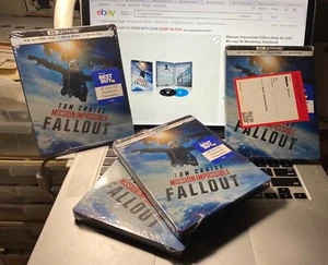 MISSION:IMPOSSIBLE-FALLOUT 4K, BLU-RAY, ACTIVE DIGITAL STEELBOOK - BB WAREHOUSE - Bild 1 von 24