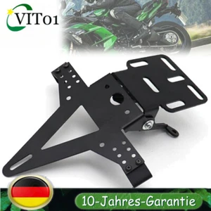 Motorrad Einstellbar Kennzeichenhalter Nummernschildhalter Universal Halterung - Bild 1 von 6