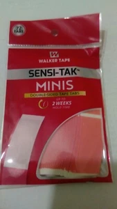 Walker Tape Sensi-Tak Minis Double Sided Tape Tabs for Wigs and Toupee (72pcs)