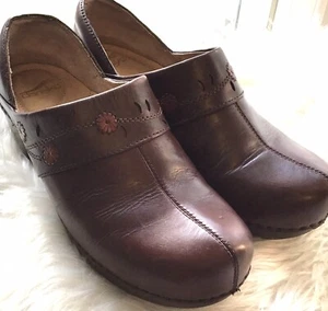 DANSKO BRAUNE LEDER PRO CLOGS ~ 40 - Bild 1 von 7