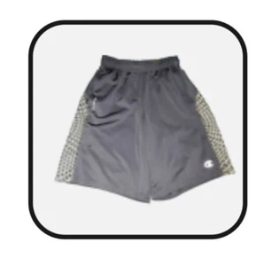 CHAMPION 2 pair lot SMALL Medium black power trainer athletic basketball shorts - Picture 1 of 3