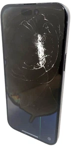 Apple iPhone 15+ Plus 128GB Black *PARTS: DAMAGED LCD, ICLOUD ON* [A3093] - Afbeelding 1 van 7