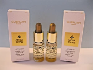 Lot of 2 - Guerlain Paris Abeille Royale Adv. Youth Watery Oil 0.16 Fl. Oz.each - Picture 1 of 1