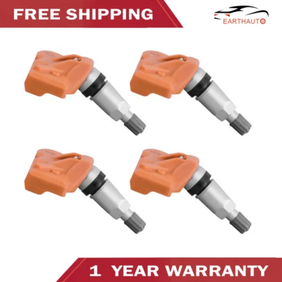 4PCS TPMS Tire Pressure Sensor For BMW 128i 135i 328i 335i 528i 535i 550i 640i - Image 1 of 4