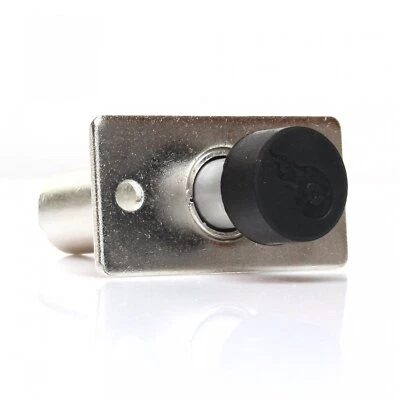 1 pieza puerta cromada cargada con resorte Popper 45 lb puertas afeitadas calles varillas Foto 1 de 4