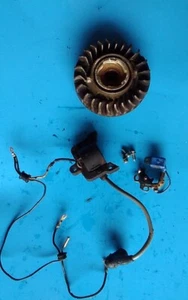 STIHL 028AV chainsaw OEM   coil, module, Flywheel. Points tested      Bin 43 - Picture 1 of 3