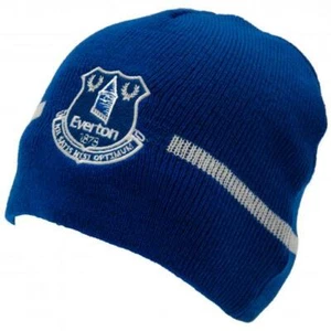 EVERTON FC ADULT BEANIE KNITTED HAT - OFFICIAL XMAS HAT CHRISTMAS GIFT