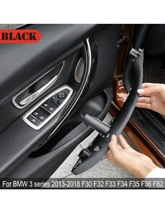 4 Pcs For BMW F30 F80 F31 Front Left & Right Inner Trim Door Pull Handle Black - Picture 1 of 15