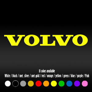 5x VOLVO Voiture Roue Alliage Vinyle Autocollants Stickers 12 cm x 1.5 cm A318