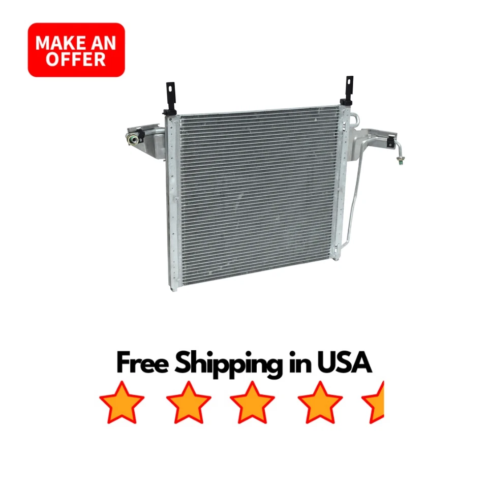 Condensador de aire acondicionado para Ford Explorer V6-4,0 L 1995-1997, excepto motores V8 1996-1997 Foto 1 de 1
