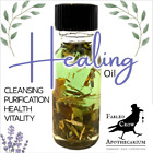 HEALING Oil Purify Anointing Witch Hoodoo Health Cleansing Pagan FABLED CROW