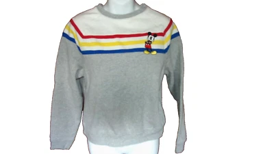 Disney Mickey Mouse Pull Over Sweatshirt, Junior's size XS - Image 1 of 4