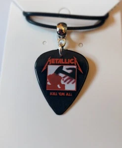 Handmade Metallica guitar plectrum necklace - Picture 1 of 1