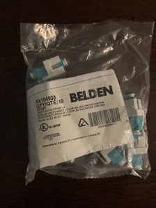 10 Pack Belden AX104938 KeyConnect LC Duplex Fiber Module - Multimode - OM3/OMG4 - Picture 1 of 2
